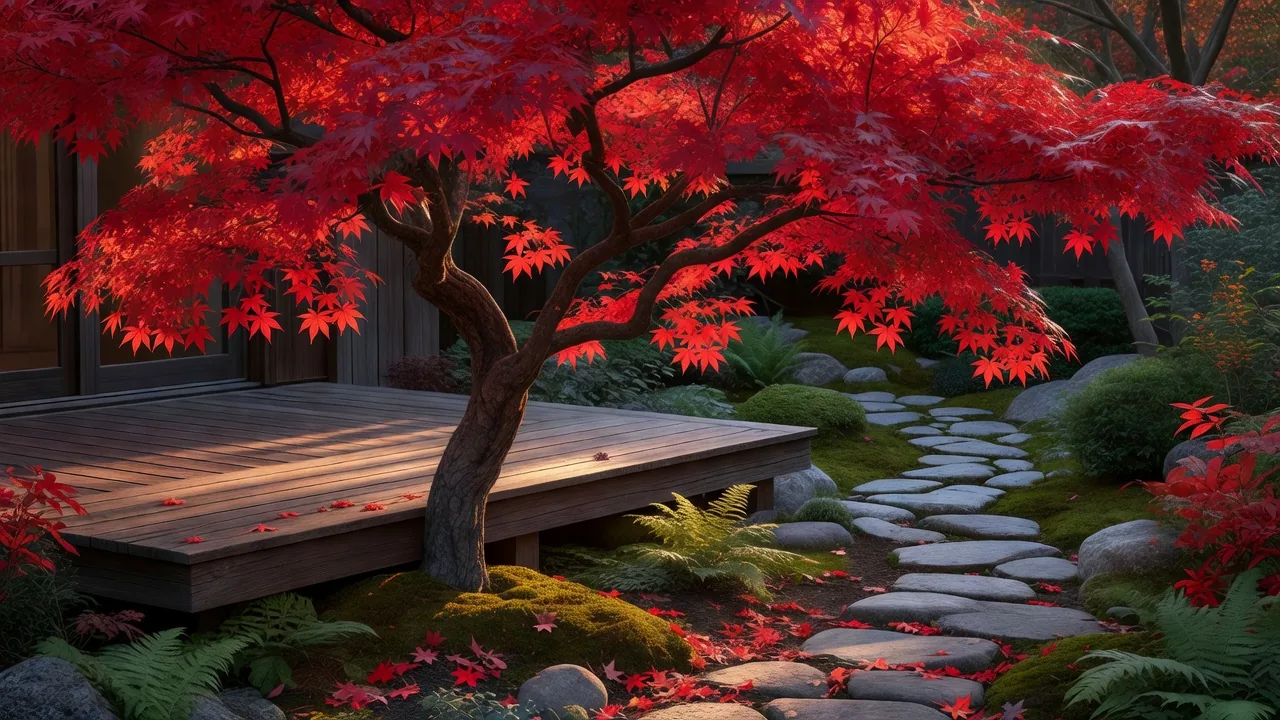 紅葉を楽しむ植栽計画