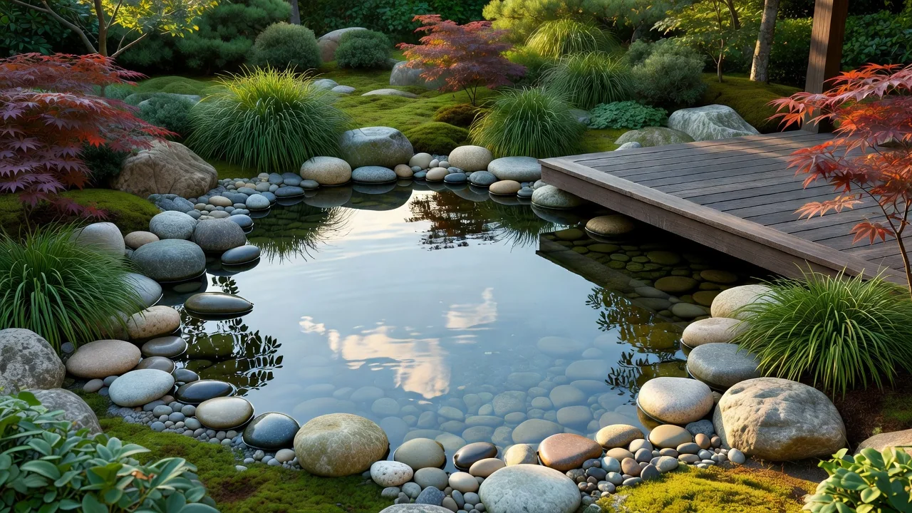 水景・池のある庭