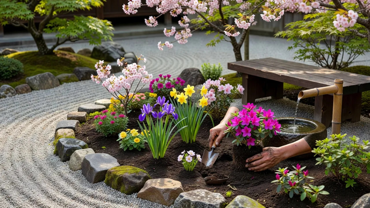 春の植栽